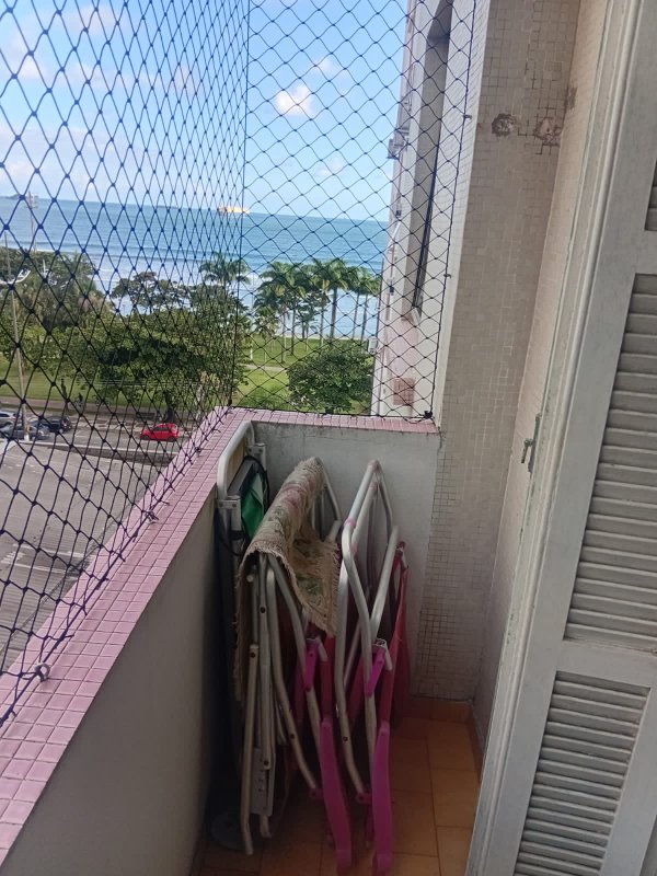 Excelente apartamento mobiliado com 02 dormitórios para locação - Embaré - Santos - SP Avenida Bartholomeu de Gusmão Santos - 