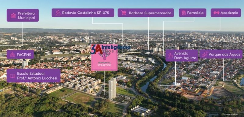 APARTAMENTO RESIDENCIAL SCARPONE - SOROCABA - Sorocaba - 