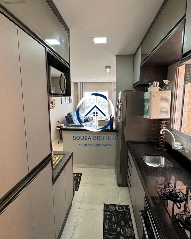 Lindo apartamento de 54m² na Vila Humaitá em Santo André - Santo André - 