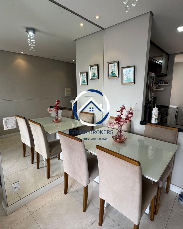 Lindo apartamento de 54m² na Vila Humaitá em Santo André - Santo André - 