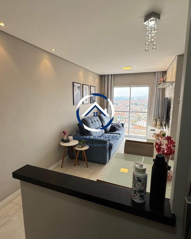 Lindo apartamento de 54m² na Vila Humaitá em Santo André - Santo André - 