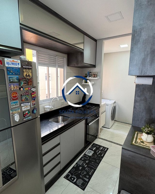 Lindo apartamento de 54m² na Vila Humaitá em Santo André - Santo André - 
