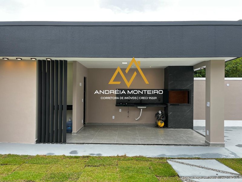 Casa com 3 Quartos, sendo 1 suíte, Área Gourmet à venda, 116 m² por R$ 595.000 Rua João da Cunha abreu Maricá - 