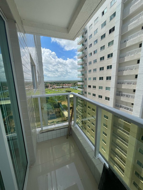 Alugue Já Apartamento com 01 quarto e varanda e condomínio completo com cinema, sauna etc - Sobral - 
