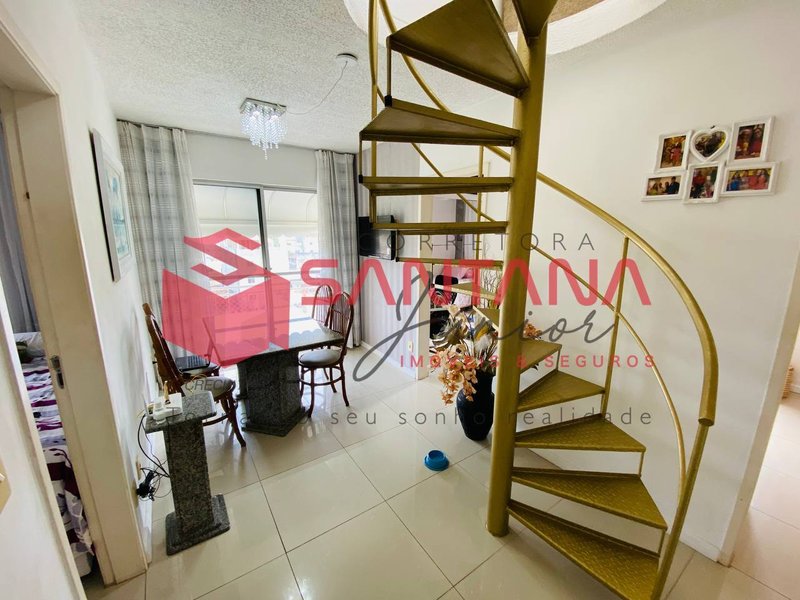 Apartamento Cobertura 3/4 em Lauro de Freitas Avenida Professor Theócrito Batista Lauro de Freitas - 