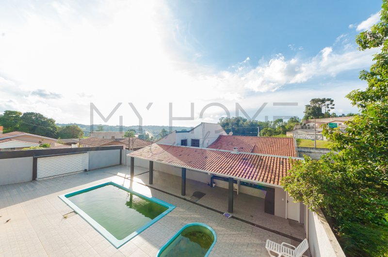 Casa com piscina à venda em Santa Felicidade Rua Pedro Ivo Campos Curitiba - 