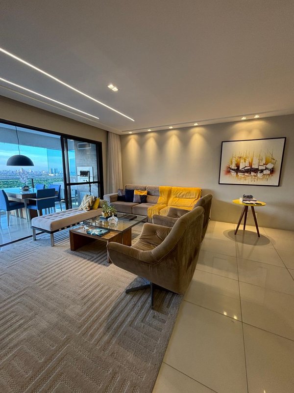 4 quartos (4 suítes). 170m². Varanda Gourmet. 3 vagas de garagem Rua Le Parc Recife - 