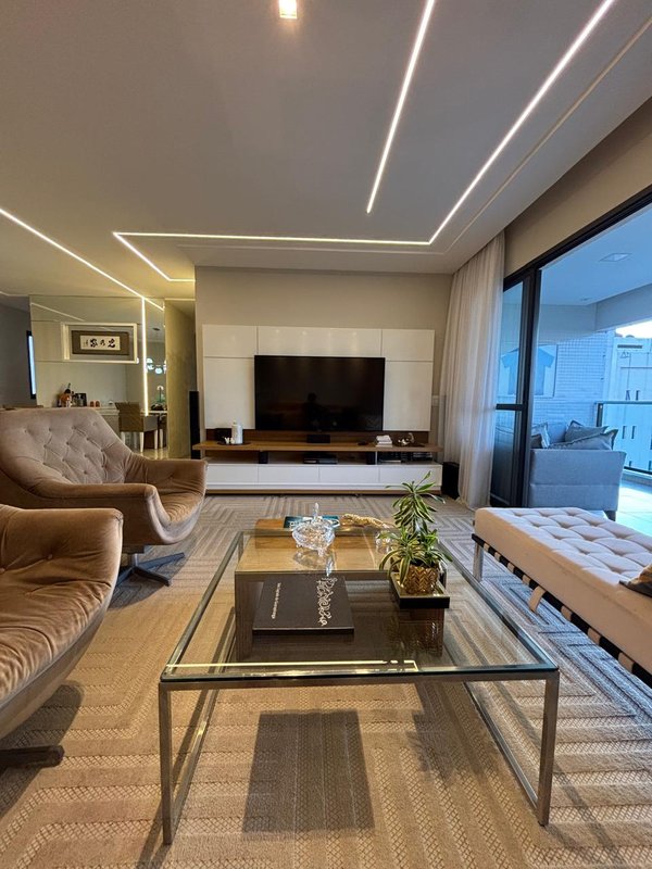 4 quartos (4 suítes). 170m². Varanda Gourmet. 3 vagas de garagem Rua Le Parc Recife - 