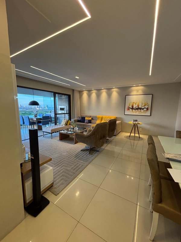 4 quartos (4 suítes). 170m². Varanda Gourmet. 3 vagas de garagem Rua Le Parc Recife - 