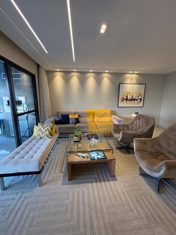 4 quartos (4 suítes). 170m². Varanda Gourmet. 3 vagas de garagem Rua Le Parc Recife - 