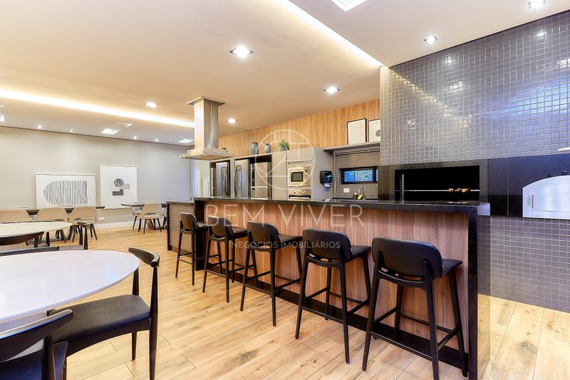 Apartamento cond Clube Ecoville, 105m², 03 quartos, área externa, piscina aquecida Rua Monsenhor Ivo Zanlorenzi Curitiba - 