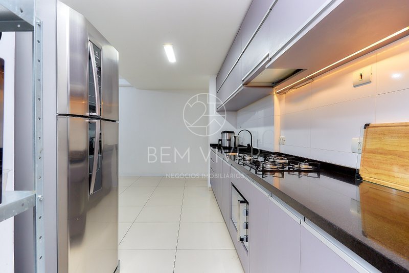 Apartamento cond Clube Ecoville, 105m², 03 quartos, área externa, piscina aquecida Rua Monsenhor Ivo Zanlorenzi Curitiba - 