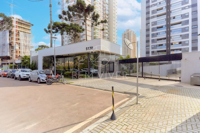 Apartamento cond Clube Ecoville, 105m², 03 quartos, área externa, piscina aquecida Rua Monsenhor Ivo Zanlorenzi Curitiba - 