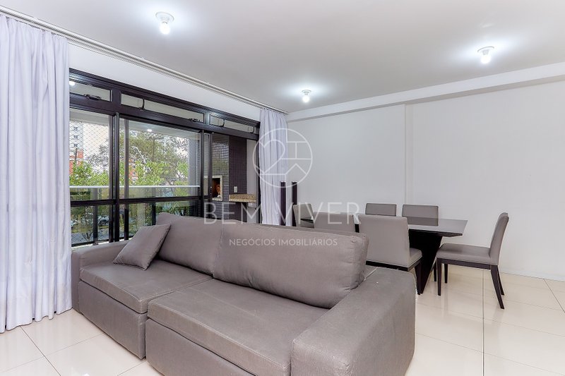 Apartamento cond Clube Ecoville, 105m², 03 quartos, área externa, piscina aquecida Rua Monsenhor Ivo Zanlorenzi Curitiba - 
