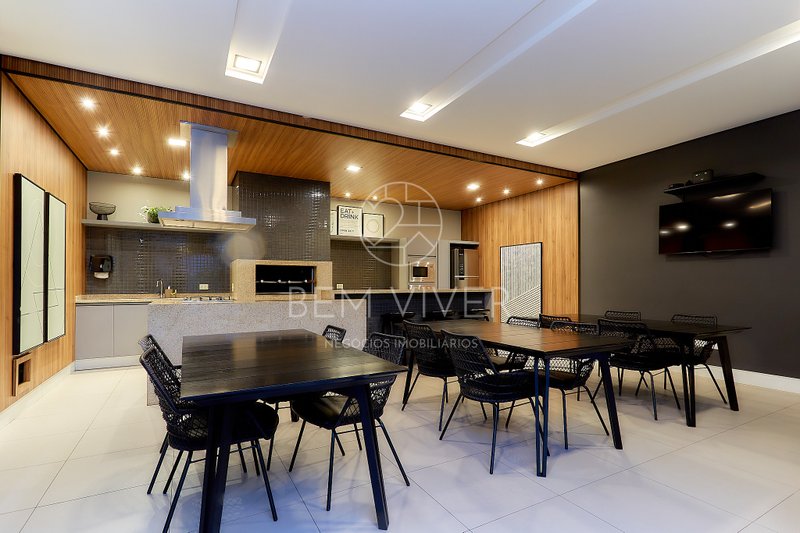 Apartamento cond Clube Ecoville, 105m², 03 quartos, área externa, piscina aquecida Rua Monsenhor Ivo Zanlorenzi Curitiba - 
