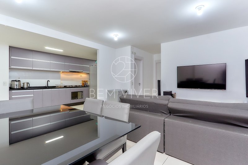 Apartamento cond Clube Ecoville, 105m², 03 quartos, área externa, piscina aquecida Rua Monsenhor Ivo Zanlorenzi Curitiba - 
