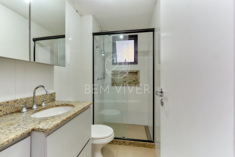 Apartamento cond Clube Ecoville, 105m², 03 quartos, área externa, piscina aquecida Rua Monsenhor Ivo Zanlorenzi Curitiba - 