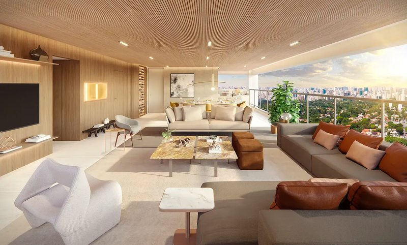 Studios, apartamentos 1 por andar de 178,97 m² e 1 Cobertura Duplex 276 m² - Jardins - SP Alameda Gabriel Monteiro da Silva São Paulo - 