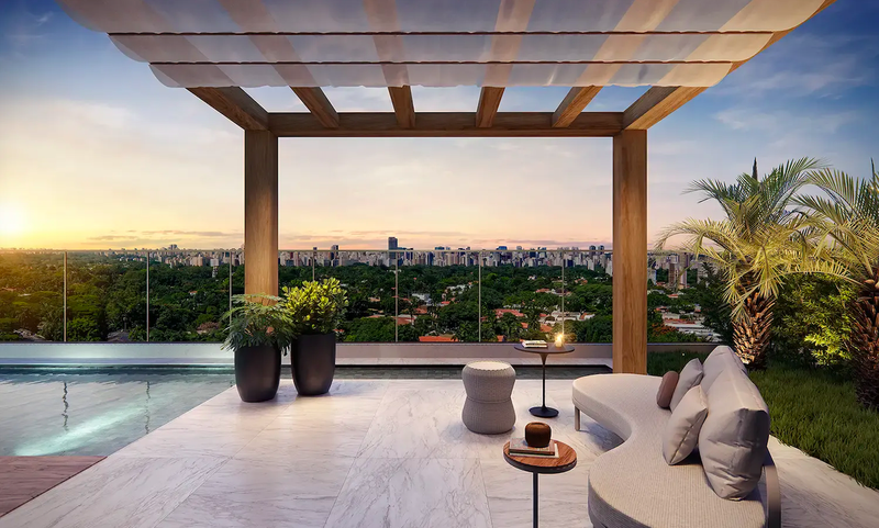 Studios, apartamentos 1 por andar de 178,97 m² e 1 Cobertura Duplex 276 m² - Jardins - SP Alameda Gabriel Monteiro da Silva São Paulo - 