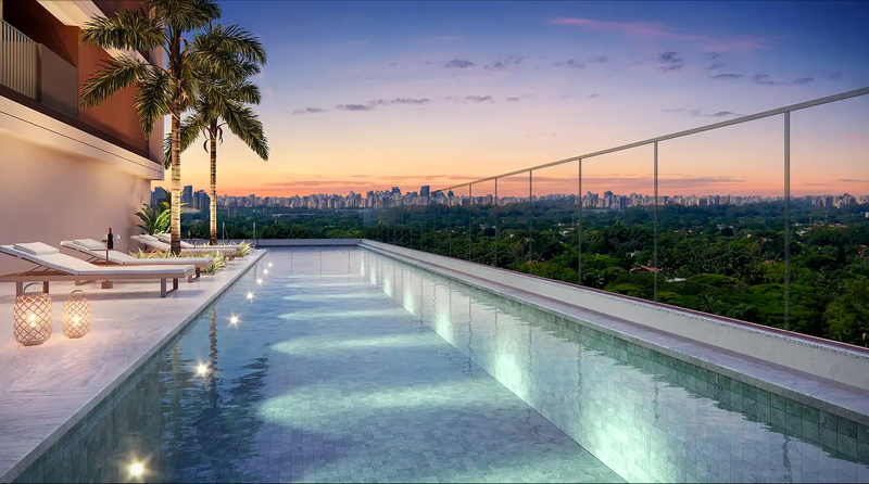 Studios, apartamentos 1 por andar de 178,97 m² e 1 Cobertura Duplex 276 m² - Jardins - SP Alameda Gabriel Monteiro da Silva São Paulo - 
