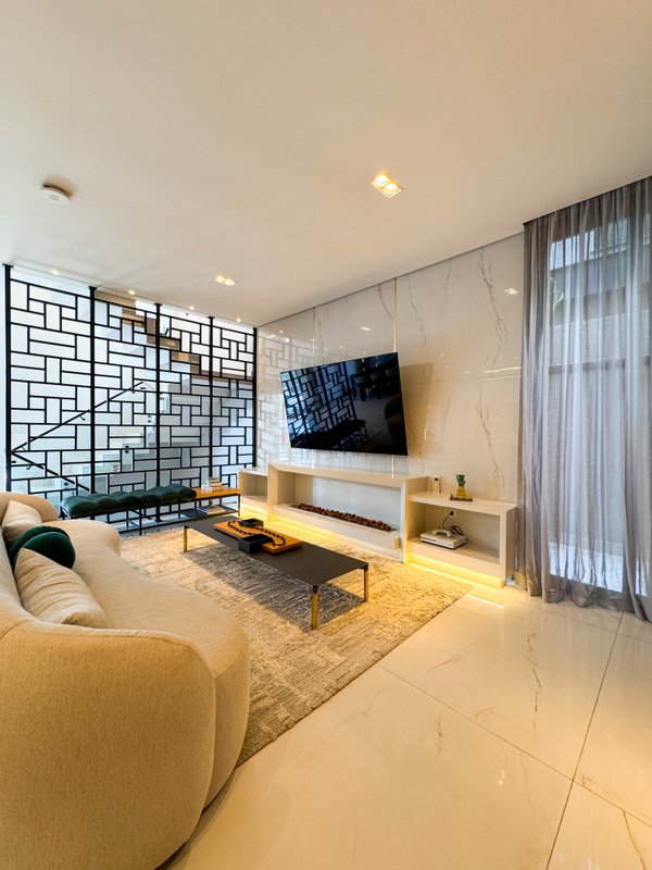 Casa Sofisticada - Porteira Fechada Condomínio Real Park Av Renova dos Santos Arujá - 