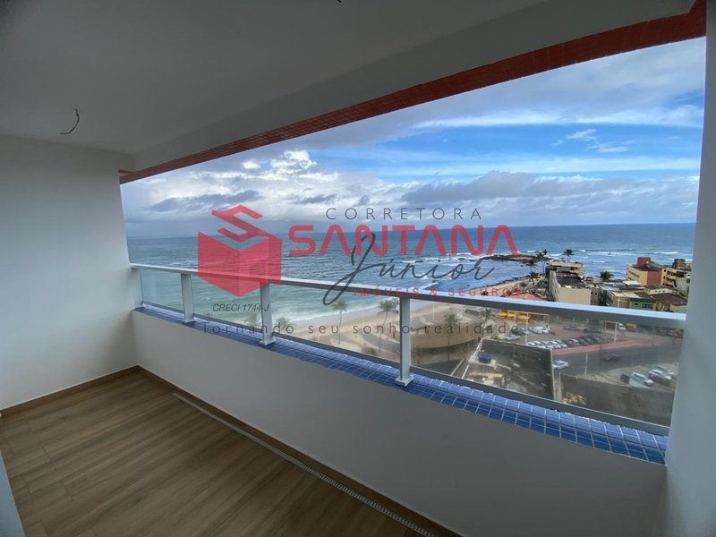 Loft com varanda vista mar na Pituba Rua Visconde de Itaborahy Salvador - 