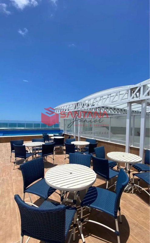 Loft com varanda vista mar na Pituba Rua Visconde de Itaborahy Salvador - 