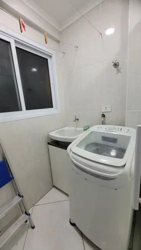 Excelente apartamento mobiliado com 02 dormitórios para locação - Praia  Grande - SP Rua Oceânica Amábile Praia Grande - 