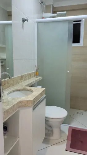Excelente apartamento mobiliado com 02 dormitórios para locação - Praia  Grande - SP Rua Oceânica Amábile Praia Grande - 