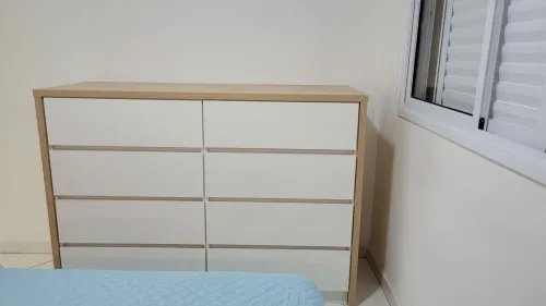 Excelente apartamento mobiliado com 02 dormitórios para locação - Praia  Grande - SP Rua Oceânica Amábile Praia Grande - 
