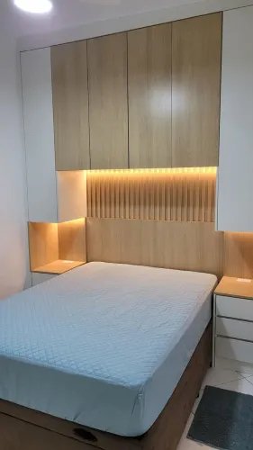 Excelente apartamento mobiliado com 02 dormitórios para locação - Praia  Grande - SP Rua Oceânica Amábile Praia Grande - 