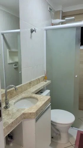 Excelente apartamento mobiliado com 02 dormitórios para locação - Praia  Grande - SP Rua Oceânica Amábile Praia Grande - 