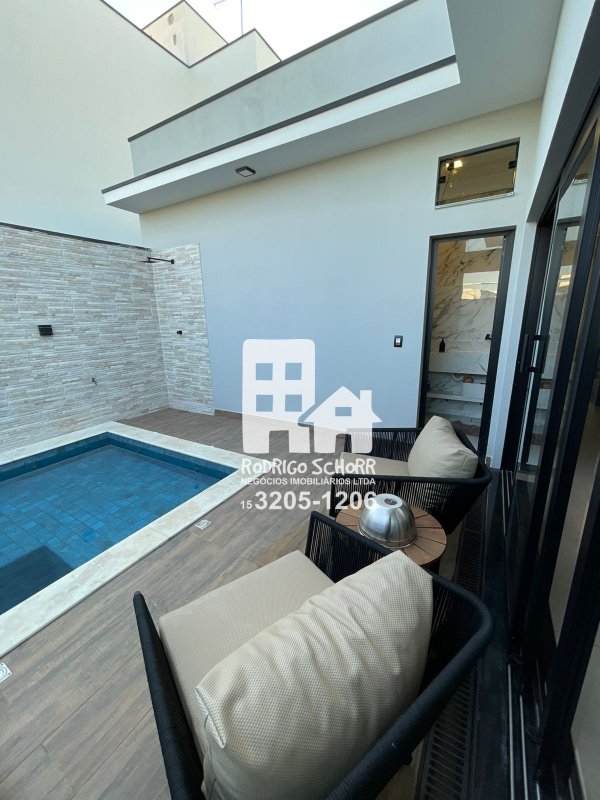 🏡 Casa Maravilhosa com piscina e 3 quartos no Condomínio Ypês 2  Tatuí - 