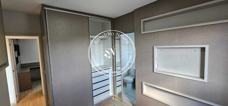 Apartamento locação – 56m| Semi mobiliado |2 dorm. 1 Suite | R$ 2.900 pcte - JR 1 Campolim Rua Elias Rodrigues Claro Sorocaba - 