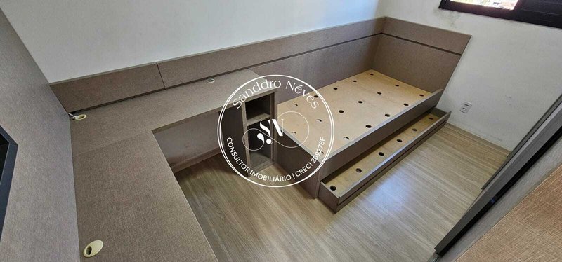 Apartamento locação – 56m| Semi mobiliado |2 dorm. 1 Suite | R$ 2.900 pcte - JR 1 Campolim Rua Elias Rodrigues Claro Sorocaba - 