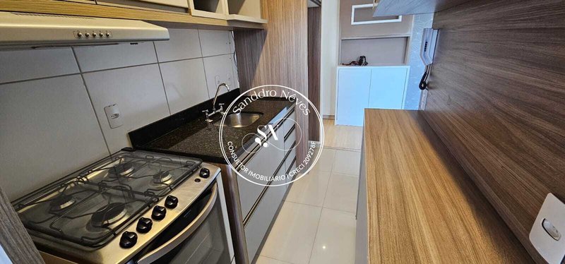 Apartamento locação – 56m| Semi mobiliado |2 dorm. 1 Suite | R$ 2.900 pcte - JR 1 Campolim Rua Elias Rodrigues Claro Sorocaba - 
