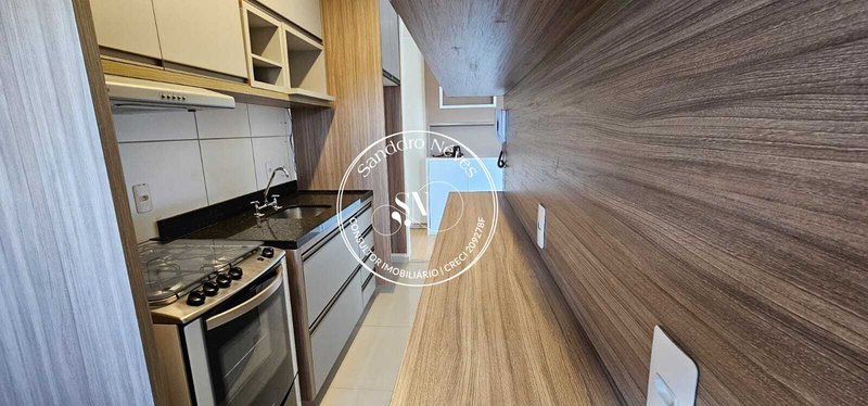 Apartamento locação – 56m| Semi mobiliado |2 dorm. 1 Suite | R$ 2.900 pcte - JR 1 Campolim Rua Elias Rodrigues Claro Sorocaba - 
