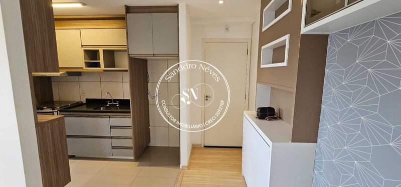 Apartamento locação – 56m| Semi mobiliado |2 dorm. 1 Suite | R$ 2.900 pcte - JR 1 Campolim Rua Elias Rodrigues Claro Sorocaba - 