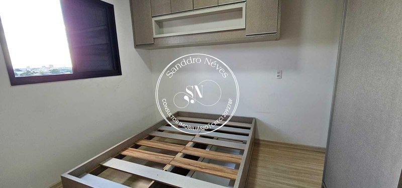 Apartamento locação – 56m| Semi mobiliado |2 dorm. 1 Suite | R$ 2.900 pcte - JR 1 Campolim Rua Elias Rodrigues Claro Sorocaba - 