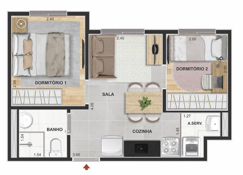 MORE NA MOOCA COM APENAS  R$ 800 REAIS DE ENTRADA LANÇAMENTO CURY Rua Dona Ana Neri São Paulo - 
