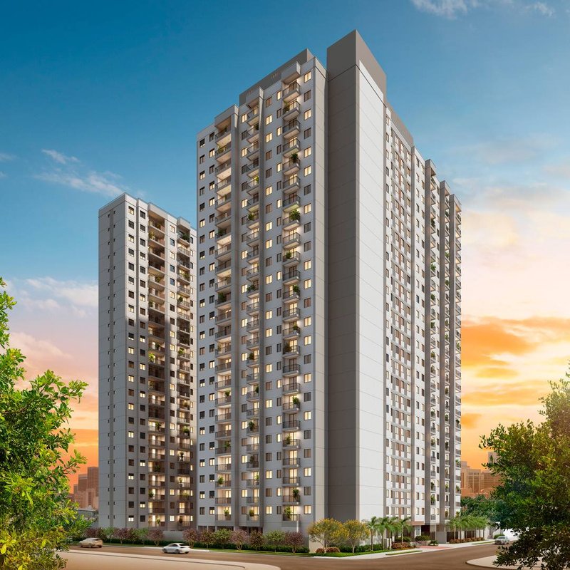 MORE NA MOOCA COM APENAS  R$ 800 REAIS DE ENTRADA LANÇAMENTO CURY Rua Dona Ana Neri São Paulo - 