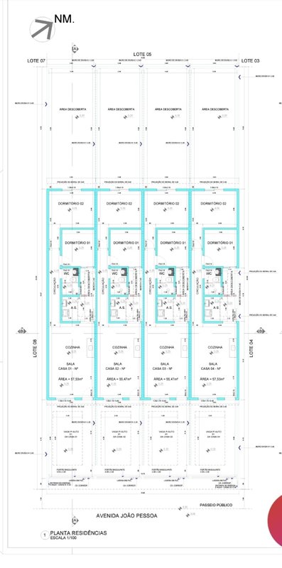 CASA LINDA TÉRREA NA PLANTA (INICIO DE CONSTRUÇÃO) AV JOÃO PESSOA Francisco Morato - 