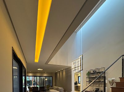 Casa mobiliada Alphaville 9 - Arquitetura Breno Santiago - Santana de Parnaíba - 