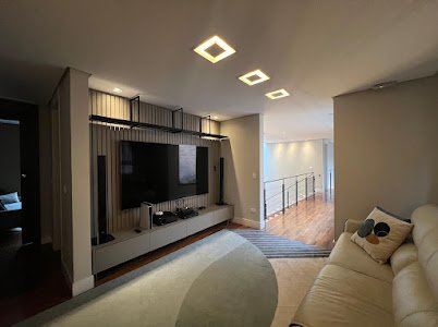 Casa mobiliada Alphaville 9 - Arquitetura Breno Santiago - Santana de Parnaíba - 