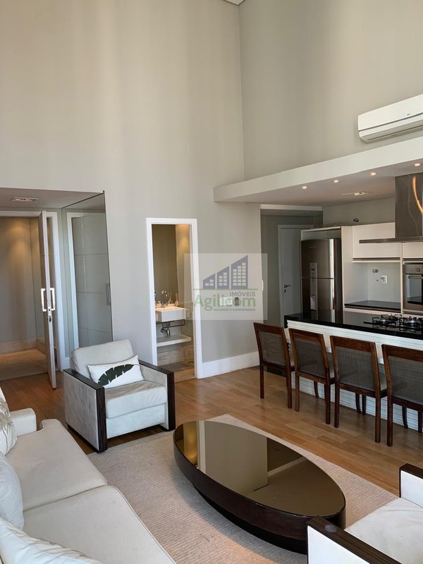 APARTAMENTO MOBILIADO PARA LOCAÇÃO EM VILA NOVA CONCEIÇÃO COM 2 SUÍTES E 3 VAGAS Rua Diogo Jácome São Paulo - 