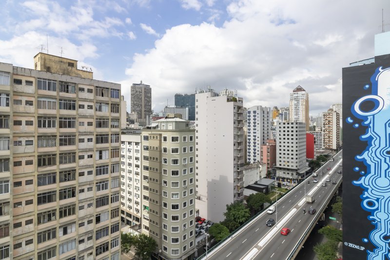 Apartamento com 39m² na Vila Buarque 01 dorm 01 vaga Rua Santa Isabel São Paulo - 