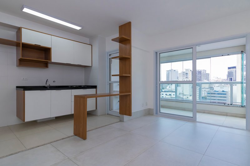 Apartamento com 39m² na Vila Buarque 01 dorm 01 vaga Rua Santa Isabel São Paulo - 