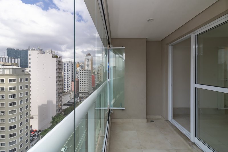 Apartamento com 39m² na Vila Buarque 01 dorm 01 vaga Rua Santa Isabel São Paulo - 