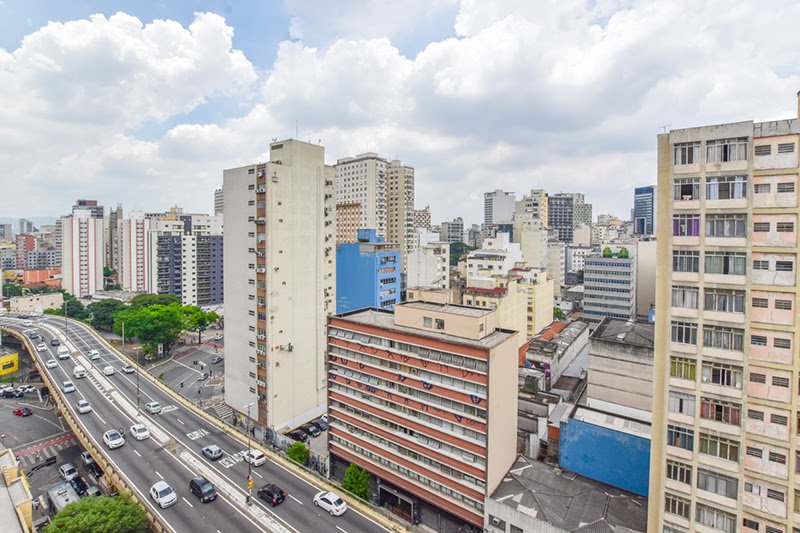 Apartamento com 39m² na Vila Buarque 01 dorm 01 vaga Rua Santa Isabel São Paulo - 
