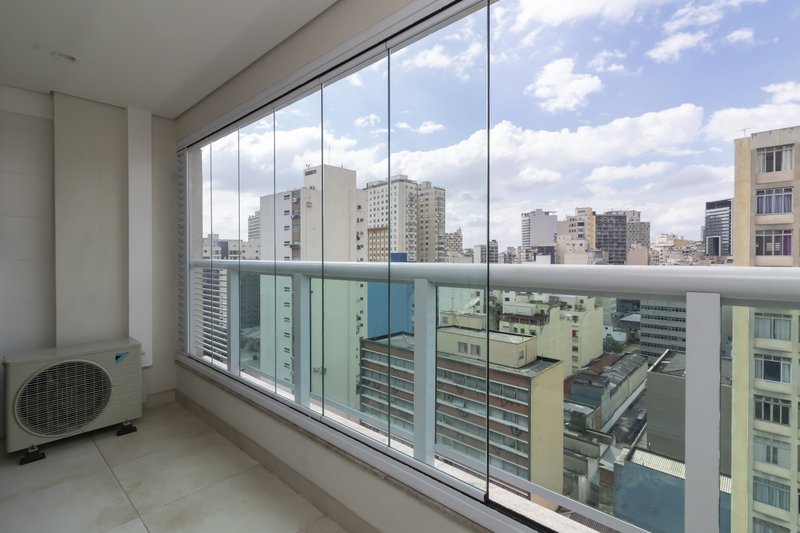 Apartamento com 39m² na Vila Buarque 01 dorm 01 vaga Rua Santa Isabel São Paulo - 